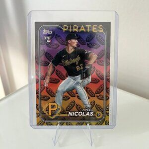 2024 Topps Series 2 - Kyle Nicolas (RC) Hot Dogs #408